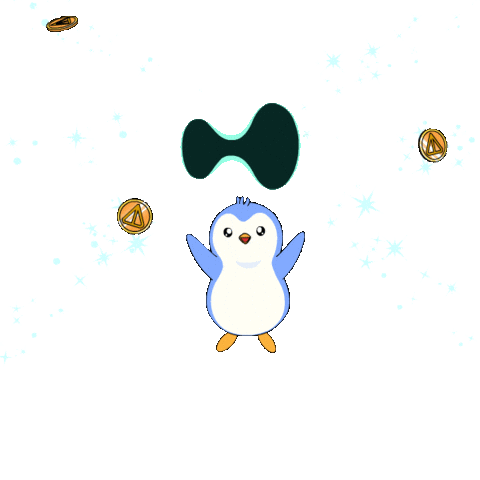 Crypto Penguin Sticker by Pudgy Penguins