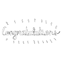 artsbymush happy good job congrats congratulations Sticker