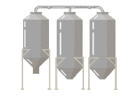 Beer Tank Sticker by Country Malt Group