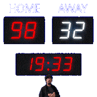 32 Away Sticker