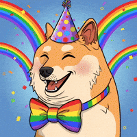 Happy Birthday Smiling GIF by Doge Pound