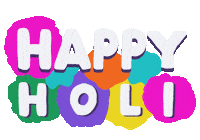 Holi Festival Indian Sticker by Sonamm