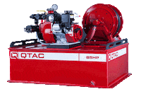 QTACFIRE fire firefighter med utv Sticker