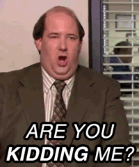 Are You Kidding Me The Office GIF