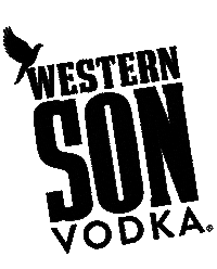WesternSonVodka vodka texas vodka westernsunvodka vodka brands Sticker