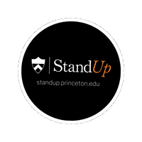 Princeton Stand Up Sticker by Princeton University