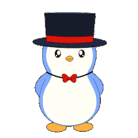 6 7 Penguin Sticker by Pudgy Penguins
