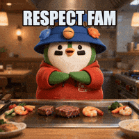 Penguin Chef GIF by ZaddyFi