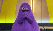 Grimace Plotting GIF by McDonald's CZ/SK