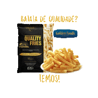 Batata Frita Sticker by Golden Foods