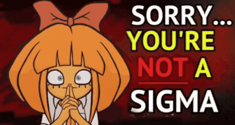 Sigma Ongezellig GIF