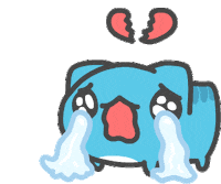 Sad Cat Sticker by Capoo