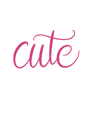 wisecalligraphyshop giphyupload summer pink handwriting Sticker