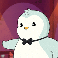 Wink Flirt GIF by Pudgy Penguins
