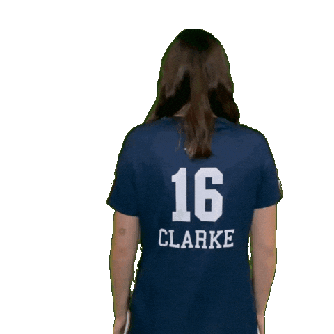 Womens Volleyball Sticker by Clarke University