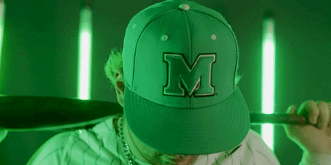 Baseball Ball GIF by Marshall University Athletics