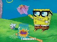 season 2 jellyfish hunter GIF by SpongeBob SquarePants