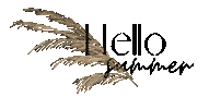 Summer Hello Sticker