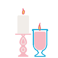 Halloween Candle Sticker by exteria outdoor