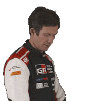 Sebastien Ogier Toyota Sticker by FIA World Rally Championship