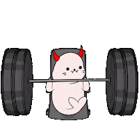 Work Out Fun Sticker by Sappy Seals Community