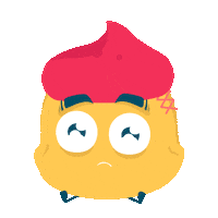Scared Halloween Sticker