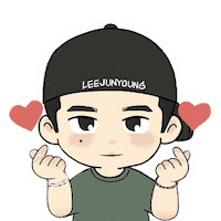 Heart Leejunyoung Sticker
