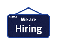 werkenbijbas hiring bas new job vacature Sticker