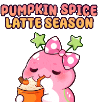 Pumpkin Spice Fall Sticker by helloangelgirl