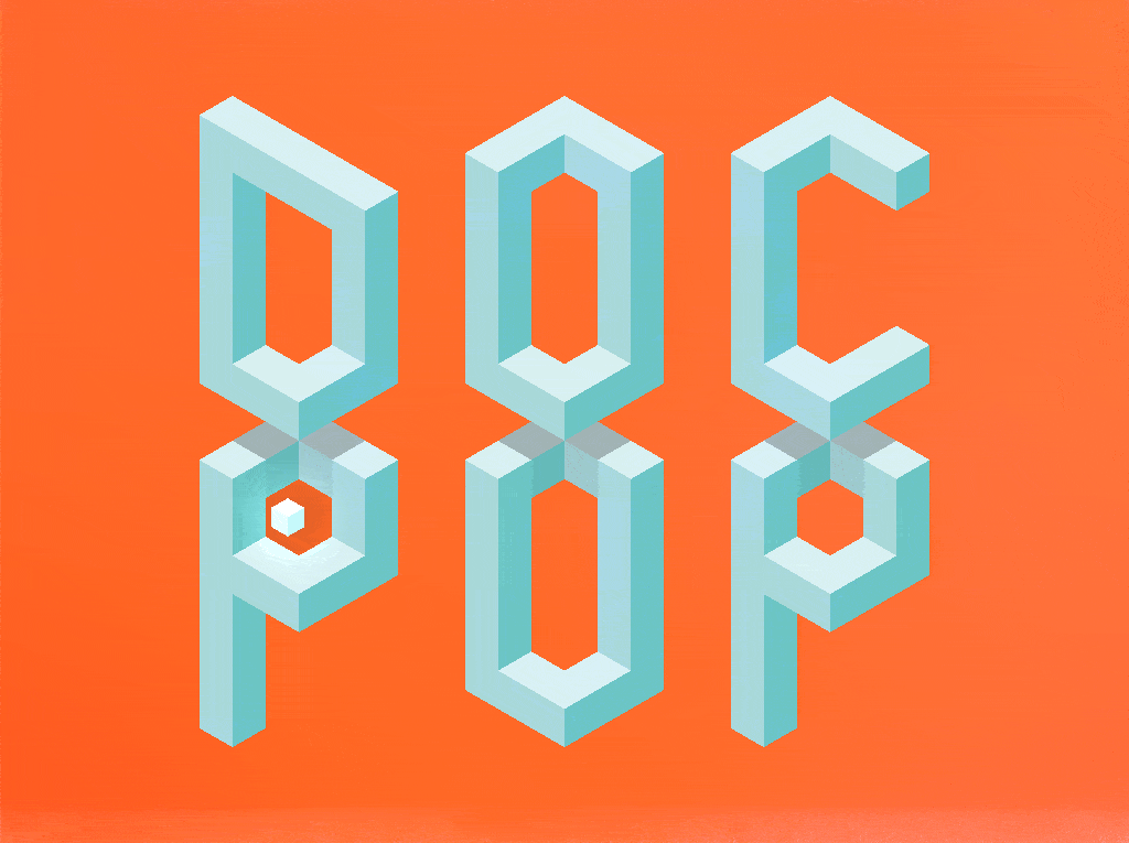 logo font GIF by Doctor Popular