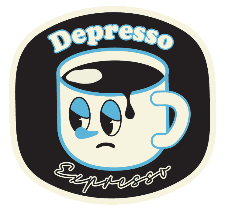 Mental Health Coffee Sticker