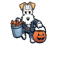 Trick Or Treat Halloween Sticker