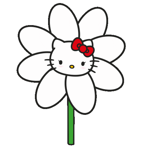 Flower Sticker by Sanrio License Europe