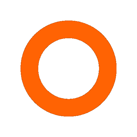 dark-mark giphygifmaker orange circle oranje Sticker