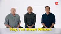 I'm Owen Wilson
