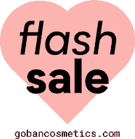 Sale Deal Sticker by GOBAN Cosmetics