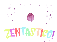 ZentasticFit smile yoga zen fantastic Sticker