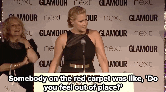 amy schumer mic GIF