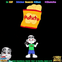 Potato Chips Junk Food GIF by Zhot Music