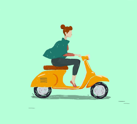 girl GIF by EVANREDBORJA
