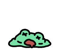 banguri animals animal frog amphibian Sticker