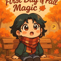 Blushing Autumn Leaves GIF by Persona