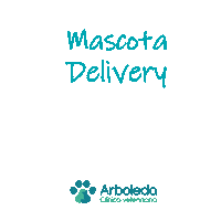 arboledavet delivery gato pets perro Sticker