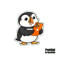 Scrolling Social Media Sticker by Puffins
