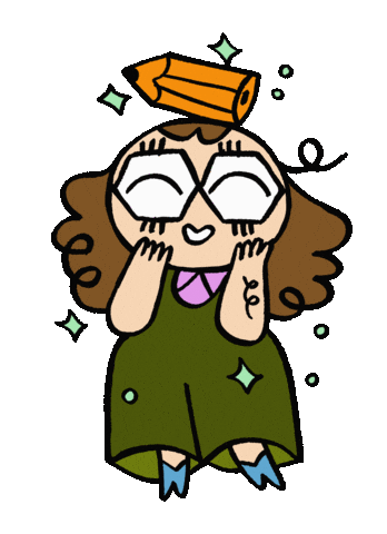 Drawing Writing Sticker by SophieMcPike