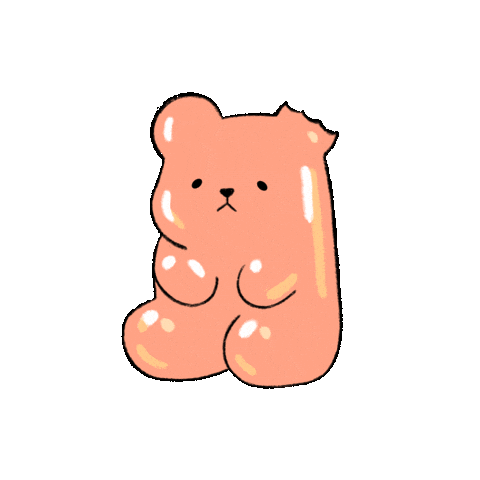 TOJIMoonGoo gummy bear tojimoongoo Sticker