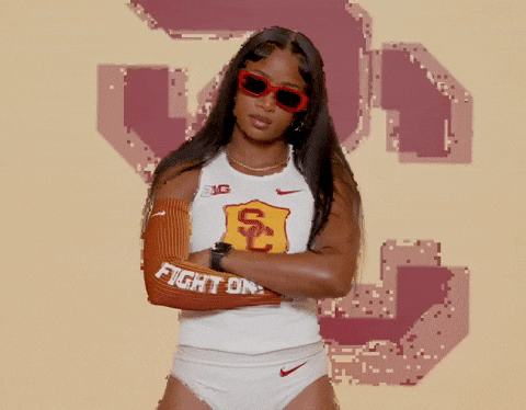 Track And Field GIF by USC Trojans