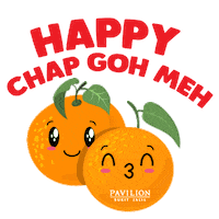 pavilionbukitjalil orange tiger cny chinese new year Sticker