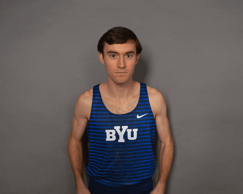 Jersey Closeup GIF by BYU Cougars