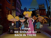 hey arnold nicksplat GIF